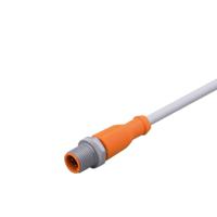 evw020 ifm electronic Male 1 way M12 to Unterminated Sensor Actuator Cable, 2 m