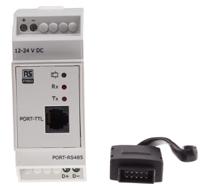 917-6392 RS PRO Communication Module for Use with RS PRO Logic Modules, 12 → 24 V dc Supply, RS485 Protocol (D-), RS485