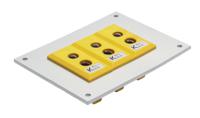 106-652 RS PRO Standard Size Thermocouple Connector Panel for Use with Thermocouple K, RoHS Standard