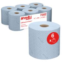 7302 WYPALL WypAll L20 Centrefeed () Rolled Blue Paper Towel, 200 x 380mm, 2-Ply, 380 Sheets