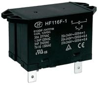 hf116f-1012df-1htfw Hongfa Europe GMBH Flange Mount Power Relay, 12V dc Coil, 30A Switching Current, SPST