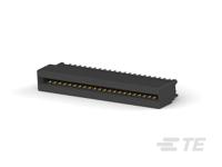 5530843-4 TE Connectivity Vertical Female Edge Connector, PCB Mount, 44-Contacts, 2.54mm Pitch, 2-Row, Solder Termination