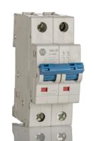 1492-spm2d400 Allen Bradley 1492 1492-SPM MCB, 2P, 40A Curve D, 277V AC, 96V DC, 10 kA Breaking Capacity