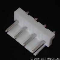b04p-nv-lfsn JST NV Series Top Entry Through Hole PCB Header, 4 Contact(s), 5 mm Pitch, 1 Row, Shrouded