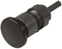 a01mma APEM Black Momentary Push Button Head, IP65 (Front); IP40 (Back)