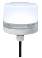 199-9735 RS PRO White Steady Beacon, 24 Vdc, Screw Mount, LED Bulb, IP66