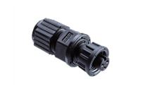 ad-02bffa-ll7001 Amphenol Industrial Industrial Circular Connector, 2 Contacts, Threaded, Miniature Connector, Socket, Female, IP67,