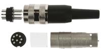 t3504001 Amphenol Industrial, C 091 A 8 Pole M16 Din Plug, 5A, 100 V ac, Male, Cable Mount