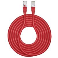 cord6asf05rmsh CAE GroupeCORD6ASF05, 5m Cat6a, Red RJ45 to Male RJ45 Male, S/FTP Shielded, Terminated LSZH Sheath