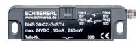 bns36-02z-st-l Schmersal BNS 36 Series Flush Magnetic Non-Contact Safety Switch, Reinforced Thermoplastic Housing, 2, M8
