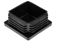 629-0158 RS PRO Black Square Tube Plug, 38mm