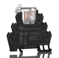 g3rv-st700-a-24vdc Omron G3RV-ST Series Solid State Interface Relay, 24 Vdc Control, 2 A Load, DIN Rail Mount