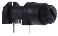 fx0342 Bulgin 6.3A PCB Mount Fuse Holder for 5 x 20mm Fuse, 1P, 250V ac
