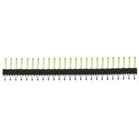 tsw-125-07-l-s Samtec TSW Series Straight Through Hole Pin Header, 25 Contact(s), 2.54 mm Pitch, 1 Row, Unshrouded