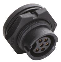 bd-06pmfs-lc7001 Amphenol Industrial Industrial Circular Connector, 6 Contacts, Threaded, Standard Connector, Socket, Female, IP67, Ceres