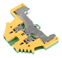 1016200000 Weidmuller  WPE Series Green/Yellow, 0.5 → 4mm², Single-Level, Screw Termination