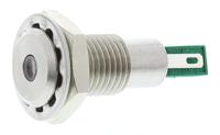 dx0505gn24 Bulgin Green Panel Mount Indicator, 24V dc, 12.2mm Mounting Hole Size, Solder Tab Termination, IP67