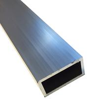 124-3640 Rectangular Aluminium Metal Tube, 50 x 30mm OD, 44mm ID, 1m L, 30mm W, 50mm H, 3mm Thickness