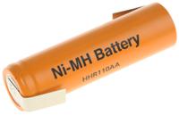 hhr-110aaob-1z Panasonic AA NiMH Rechargeable AA Battery, 1.18Ah, 1.2V