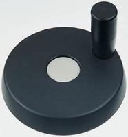 72671 Elesa Black Technopolymer Hand Wheel, 102mm diameter