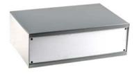 266-4938 RS PRO Grey Cold Rolled Steel Instrument Case, 300 x 200 x 100mm