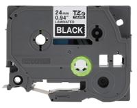 tze-355 Brother White on Black Label Printer Tape, 8 m Length, 24 mm Width