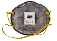 3m-aura-9914 3M 9900 Speciality Series Respirator Mask for Nuisance Odour Protection, FFP1, Non-Valved, Moulded 10 per Package