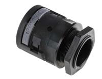 bvnv-m406 PMA Straight, Conduit Fitting, 36mm Nominal Size, M40, PA 6, Black IP68 rating