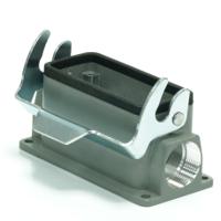 208-4958 RS PRO Heavy Duty Power Connector Housing, PG21 Thread, Side Entry