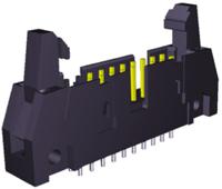 5499910-1 TE Connectivity AMP-LATCH Series Straight Through Hole PCB Header, 10 Contact(s), 2.54 mm Pitch, 2 Row, Shrouded