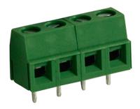 897-0856 RS PRO PCB Terminal Block, 4-Contact, 5mm Pitch, Through Hole Mount, 1-Row, Screw Termination