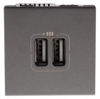 5-725-78 Legrand Arteor 1 Gang USB Socket, 2.4A, Indoor Use