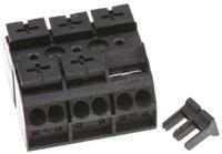 862-1503 WAGO 862 Series Terminal Strip, 3-Way, 32A, 20 → 12 AWG, Wire, Push-In Cage Clamp Termination