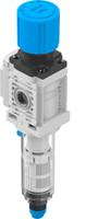 ms6-lfr-12-d6-c-p-m-ag-bar-b Festo MS Polycarbonate Filter Regulator, 5μm, G 1/2, Manual, 1 → 10 bar, 8098300