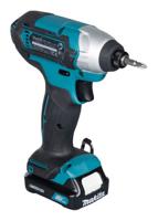 td110dwae Makita TD110DWAE - 12V Impact Driver with 2 x 2Ah Batteries Includes Charger Type G - British 3-pin