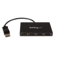 mstdp124dp StarTech.com 4 port Mini DisplayPort to DisplayPort Adapter, 190mm Length - 3840 x 2160 Maximum Resolution