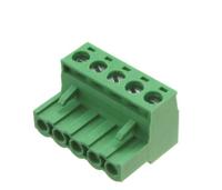 237-8453 RS PRO, 5mm Pitch, 5 Way, Pluggable Terminal Block, Plug, Free Hanging (In Line)