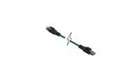 1201088478 MolexBrad Micro-Change, 5m Cat5e, Green RJ45 to Male RJ45 Male, Shielded Shielded, Terminated TPU Sheath