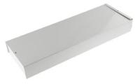 266-4967 RS PRO Grey Cold Rolled Steel Instrument Case, 430 x 150 x 50mm