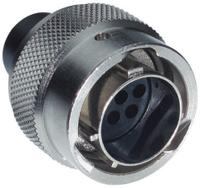 ut0w6106ph Souriau Sunbank by Eaton, UTO 6 Way Cable Mount MIL Spec Circular Connector Plug, Pin Contacts,Shell Size 10, Bayonet
