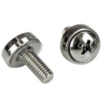 cabscrewm52 StarTech.com Screws and Cage Nuts for Use with Server Racks and Cabinets, M5 Thread, 100 Piece(s)