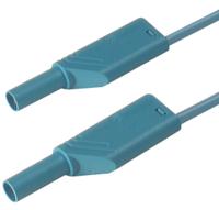 934086102 Hirschmann Test & Measurement, 32A, 1000V ac/dc, Blue, 250mm Lead Length