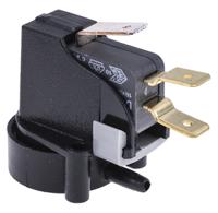 319-708 RS PRO 6871 Series Momentary Air Switch, 250mm Fly Lead, Surface Mounted