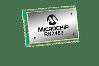 rn2483a-irm105 Microchip, LoRa Module Transceiver 868MHz, -146dBm Receiver Sensitivity