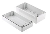pc-081607-enclosure Fibox Euronord II Series Grey Polycarbonate Enclosure, IP66, IP67, Grey Lid, 160 x 80 x 65mm