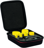 kfc07021 Starrett Bi-material 19 mm, 22 mm, 29 mm, 38 mm, 44 mm, 51 mm, 57 mm Hole Saw Set