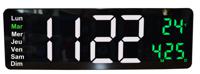 11524 Orium Black Desktop, Wall Clock