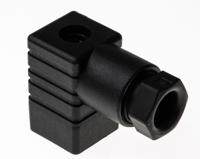 933023100-gdsn-307-black Hirschmann GDSN 307 3P+E DIN 43650 C, Female Solenoid Valve Connector, 250 V ac/dc Voltage