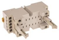 p7s-14f-end-24vdc Omron G7S 14 Pin 24V dc DIN Rail Relay Socket, for use with G7S Series