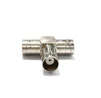 246-9475 RS PRO Tee 50Ω Coaxial Adapter BNC Socket to BNC Socket 250MHz